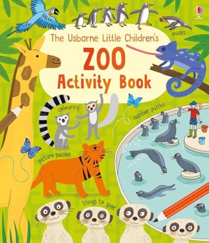 

Little Childrens Zoo Activity Book by Rebecca GilpinVarious-Paperback