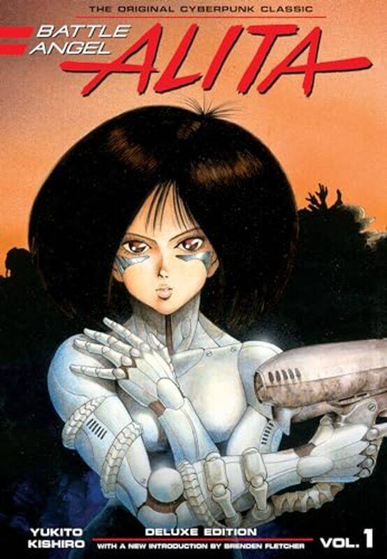 

Battle Angel Alita Deluxe Edition 1 by Yukito Kishiro-Hardcover