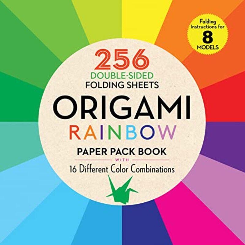 

Origami Rainbow Paper Pack Book by Tuttle Studio-Paperback