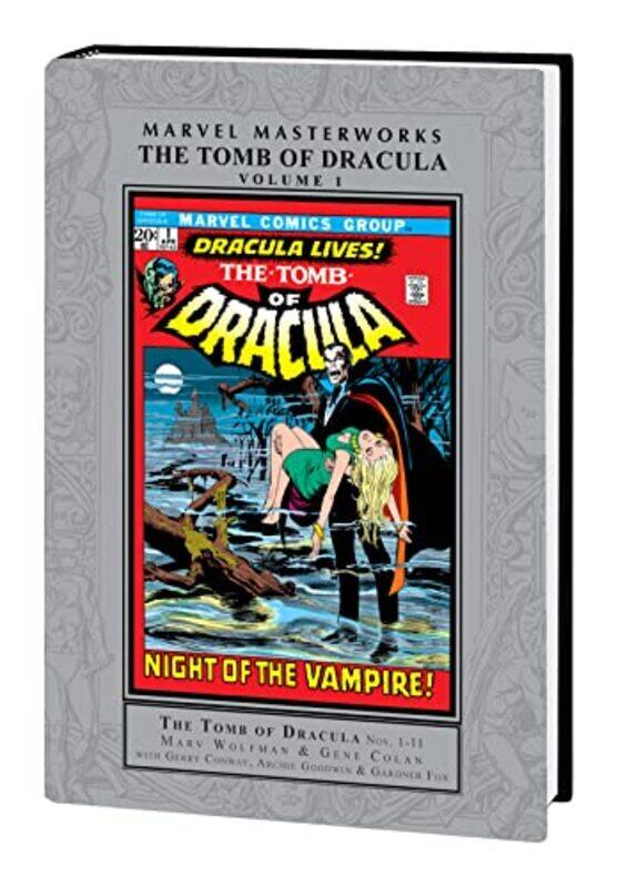 

Marvel Masterworks Tomb Of Dracula Vol 1 By Conway, Gerry - Wolfman, Marv - Colan, Gene -Hardcover