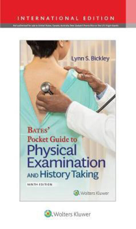 

Bates' Pocket Guide to Physical Examination and History Taking, Paperback Book, By: Lynn S. Bickley