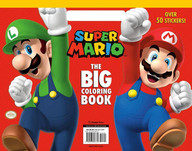 

Super Mario: The Big Coloring Book (Nintendo), Paperback Book, By: Random House
