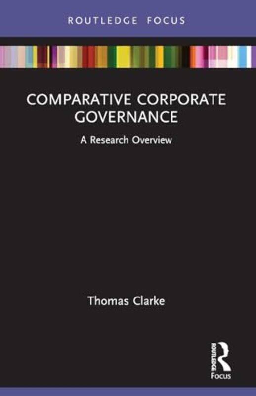 

Comparative Corporate Governance by Thomas Clarke-Paperback