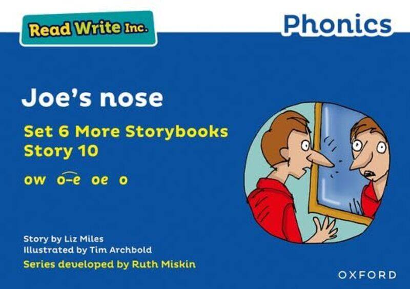 

Read Write Inc Phonics Joes nose Blue Set 6A Storybook 10 by Liz MilesTim Archbold-Paperback