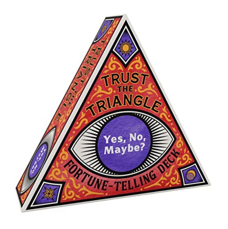 

Trust The Triangle Fortunetelling Deck Yes No, Paperback by Chronicle Books