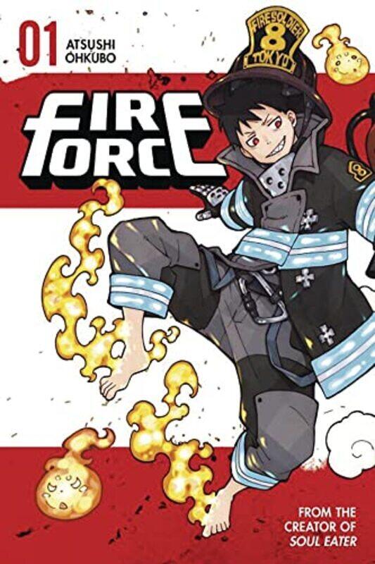 

Fire Force Omnibus 1 (Vol. 1-3) , Paperback by Ohkubo, Atsushi