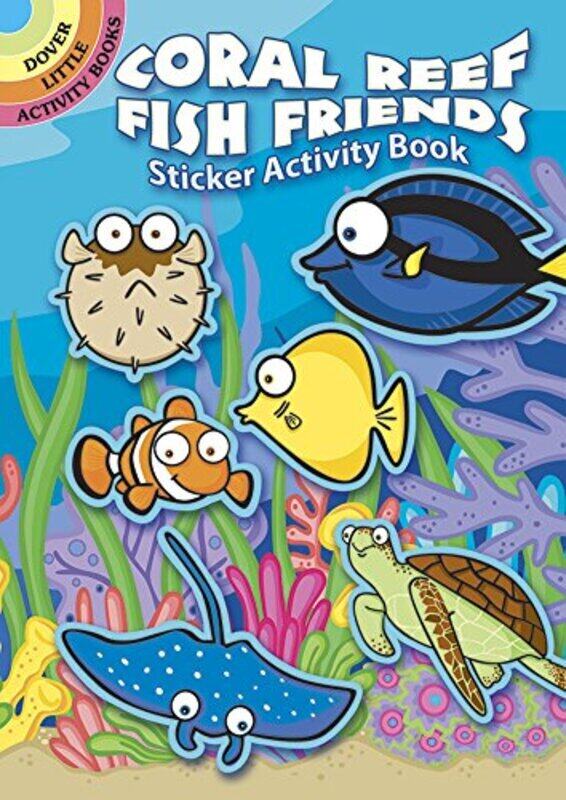 

Coral Reef Fish Friends Sticker Activity Book Paperback by Susan Shaw-Russell