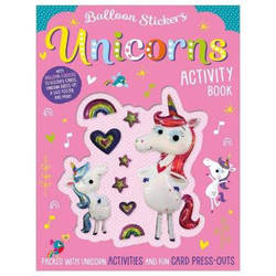 Balloon Sticker Activity Books - Unicorns, Paperback Book, By: Make Believe Ideas