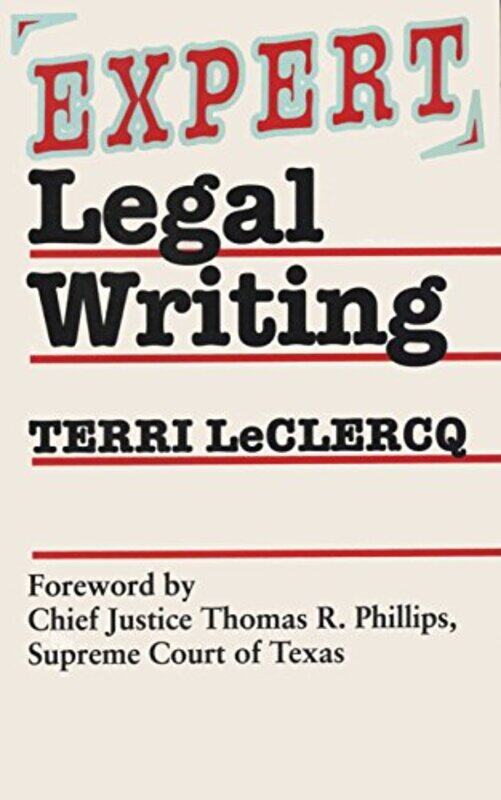 

Expert Legal Writing by Chris OxladeCarles Ballesteros-Paperback