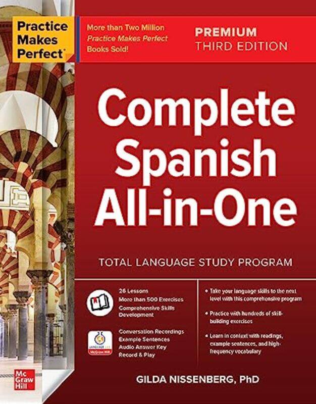 

Practice Makes Perfect Complete Spanish AllinOne Premium Third Edition by Hardeep Matharu-Paperback