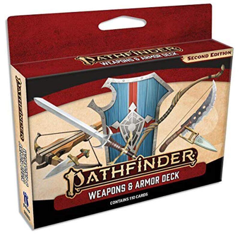 

Pathfinder Weapons & Armor Deck P2 By Paizo Staff - Paperback