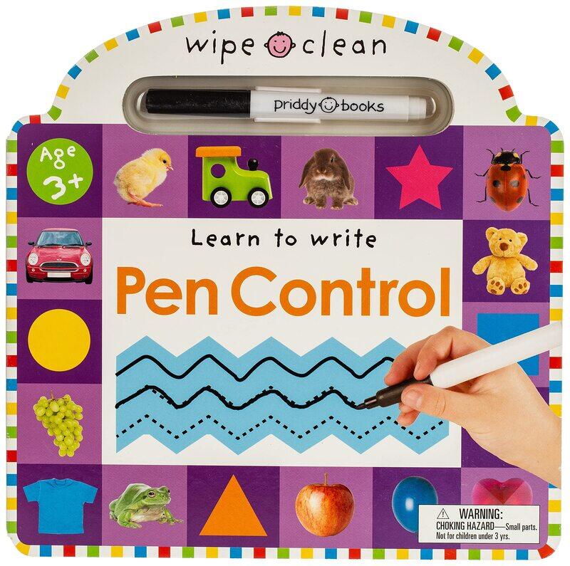 

Wipe Clean: Pen Control, Hardcover Book, By: Roger Priddy
