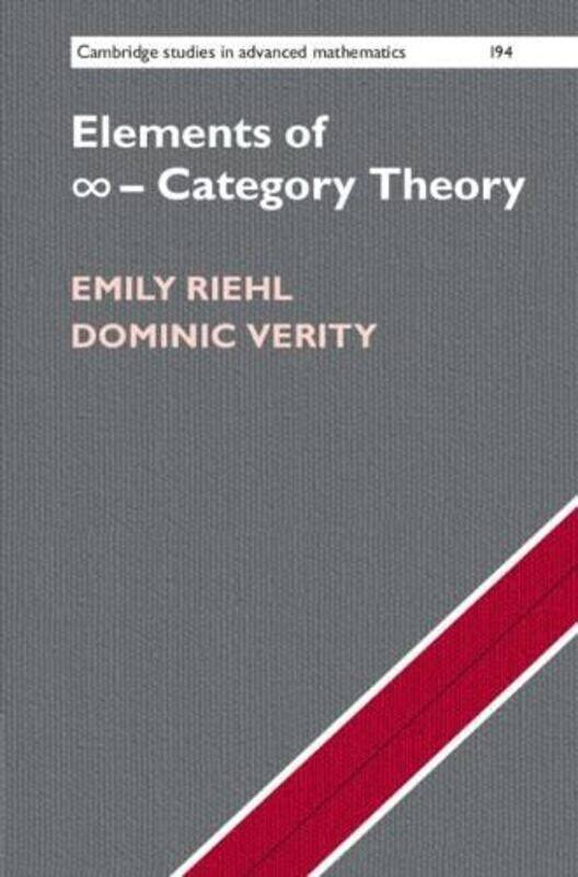 

Elements of 8Category Theory by Emily The Johns Hopkins University, Maryland RiehlDominic Macquarie University, Sydney Verity-Hardcover