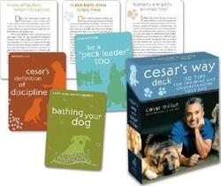 Cesar's Way Deck: 50 Tips for Training and Understanding Your Dog.paperback,By :Cesar Millan