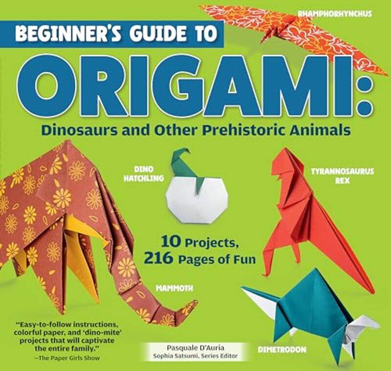 

Prehistoric Animal Origami By Dauria Pasquale - Paperback