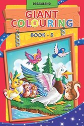 Giant Colouring Book 5 by Dreamland Publications - Paperback