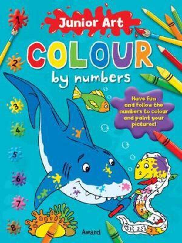 

Junior Art Colour By Numbers: Shark.paperback,By :Hewitt, Angela - Hewitt, Angela