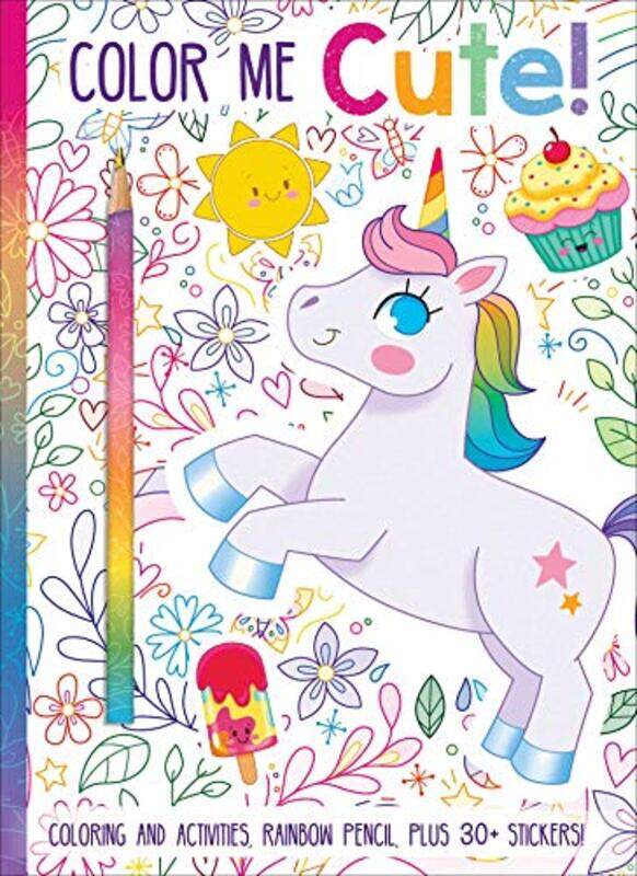 

Color Me Cute Coloring Bk With Rainbow P By Burnes Heather - Paperback