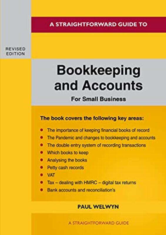 

Bookkeeping and Accounts for Small Business by Paul Welwyn-Paperback