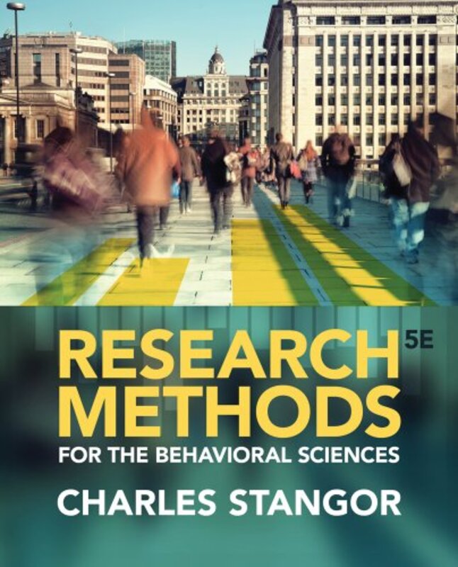 

Research Methods for the Behavioral Sciences by Charles University of Maryland, College Park Stangor-Paperback