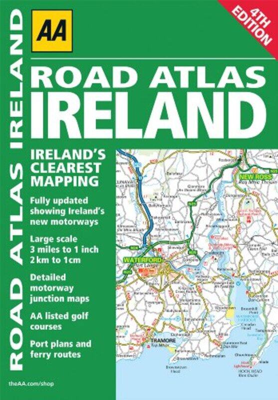 

Road Atlas Ireland (Aa Road Atlas), Paperback Book, By: AA Publishing