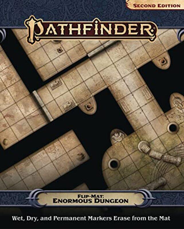 

Pathfinder Flip-Mat: Enormous Dungeon,Paperback,By:Jason Engle