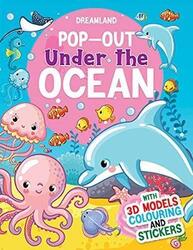 Pop-Out under the Ocean- With 3D Models Colouring and Stickers