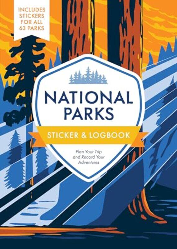 

National Parks Sticker And Logbk By Editors Of Chartwell Books - Paperback