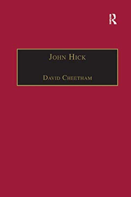 

John Hick by David Cheetham-Paperback