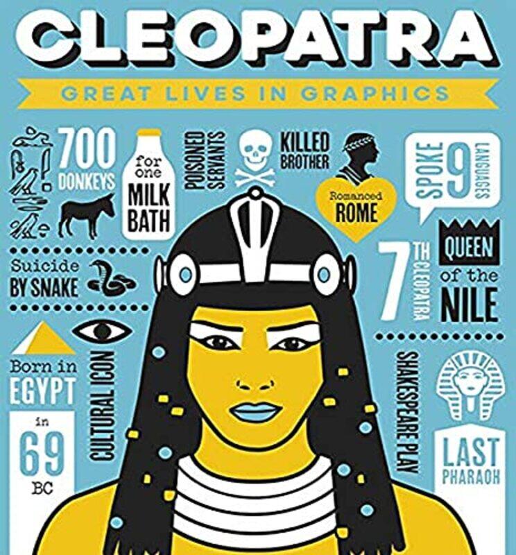 

Great Lives in Graphics Cleopatra by Books Button-Hardcover