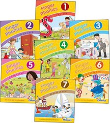 Finger Phonics Books 1-7: In Precursive Letters (British English Edition) By Wernham, Sara - Lloyd, Sue Paperback