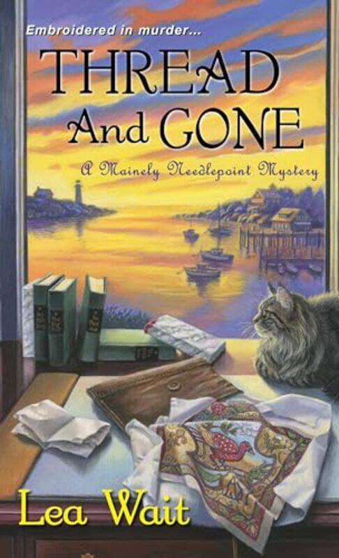 

Thread and Gone by Lea Wait-Paperback