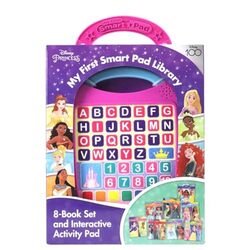 Disney Princess My First Smart Pad Library 8Book Set And Interactive Activity Pad Sound Book Set by Pi Kids - The Disney Storybook Art Team - Turlow, Pam Paperback