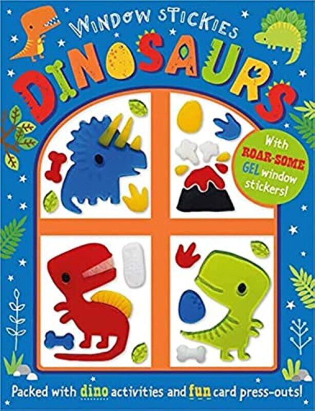 

Window Stickies Dinosaurs-Paperback