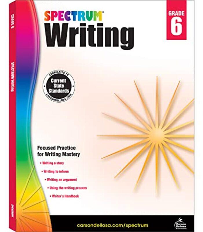 

Spectrum Writing Grade 6 By Spectrum Paperback