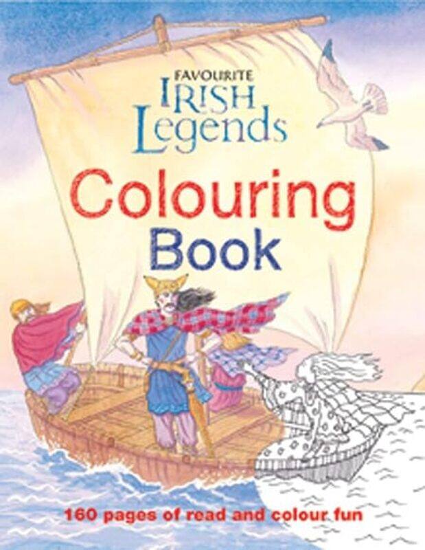 

Irish Legends for Children Colouring Book -Paperback