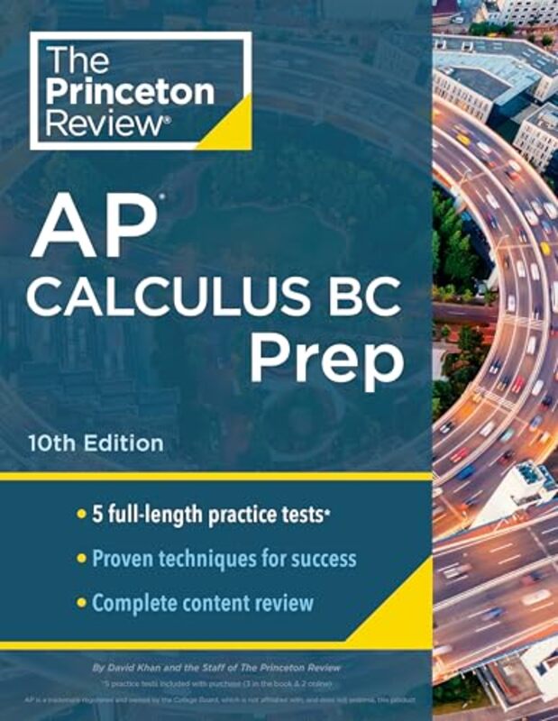Princeton Review Ap Calculus Bc Prep 2024 by The Princeton Review Paperback