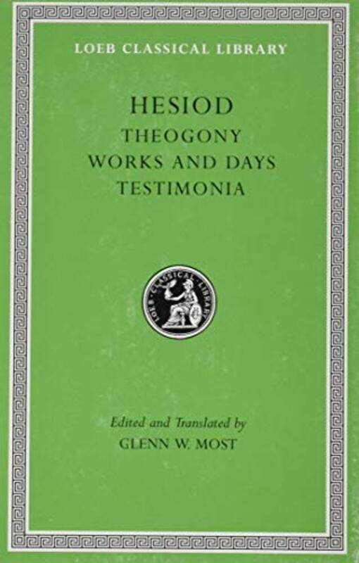 

Theogony Works And Days Testimonia by Hesiod-Hardcover