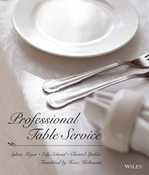 Professional Table Service, Hardcover Book, By: Sylvia Meyer