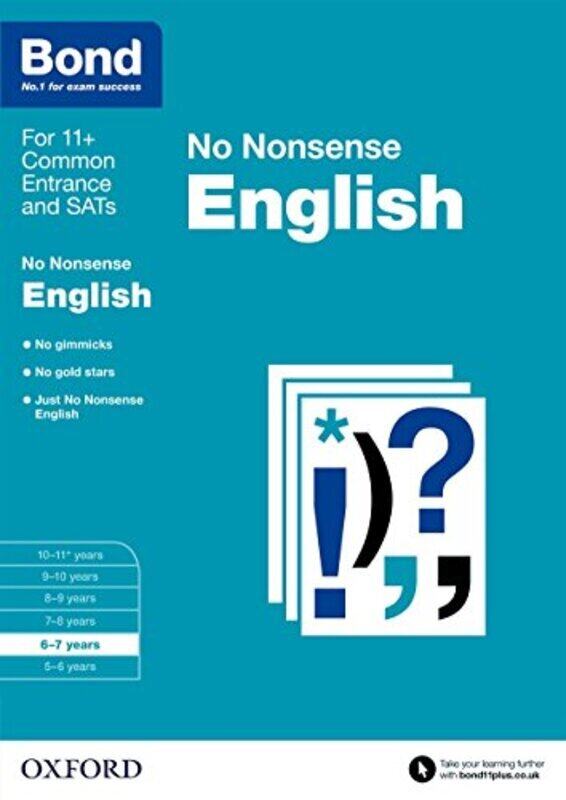 

Bond: English: No Nonsense: 6-7 Years By Orchard, Frances - Bond 11+ Paperback