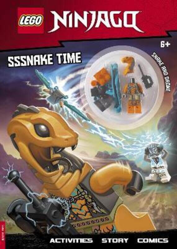 

LEGO (R) NINJAGO (R): Sssnake Time Activity Book (with Snake Warrior Minifigure).paperback,By :Buster Books