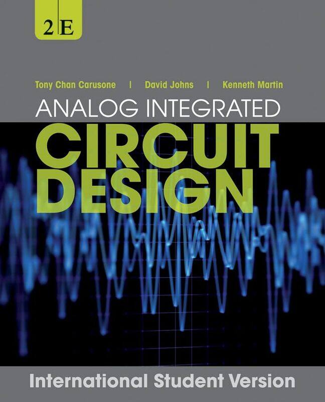 

Analog Integrated Circuit Design International Student Version by William New York University BaumolAlan Princeton University BlinderJohn University o