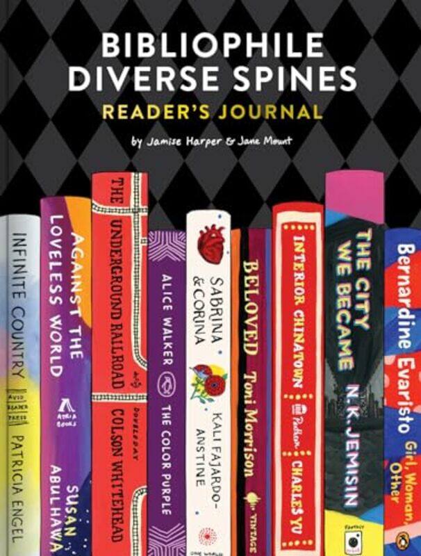 

Bibliophile Diverse Spines Readers Journal by Jane Mount And Jamise Harper - Paperback