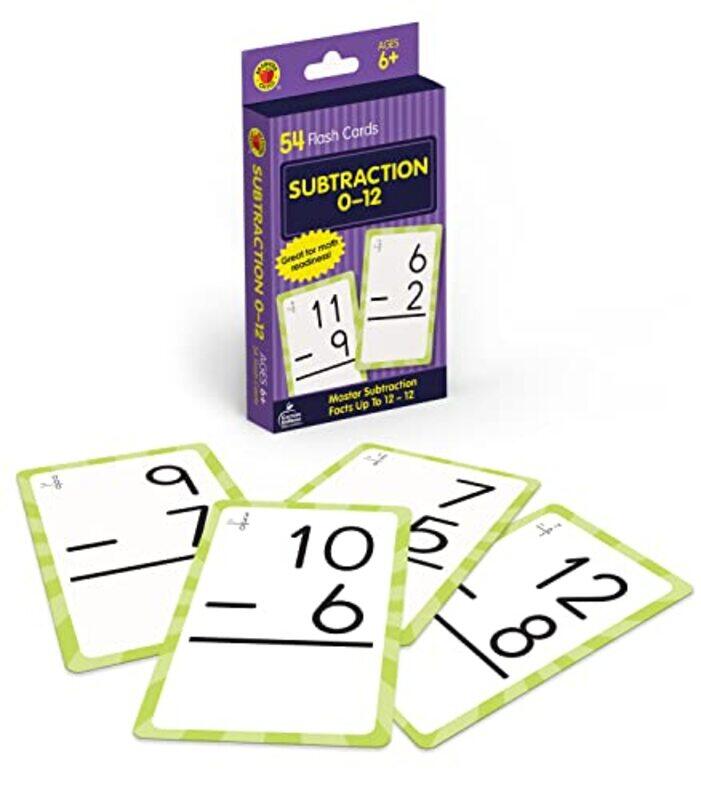 

Subtraction 0 To 12 Flash Cards By Brighter Child Paperback