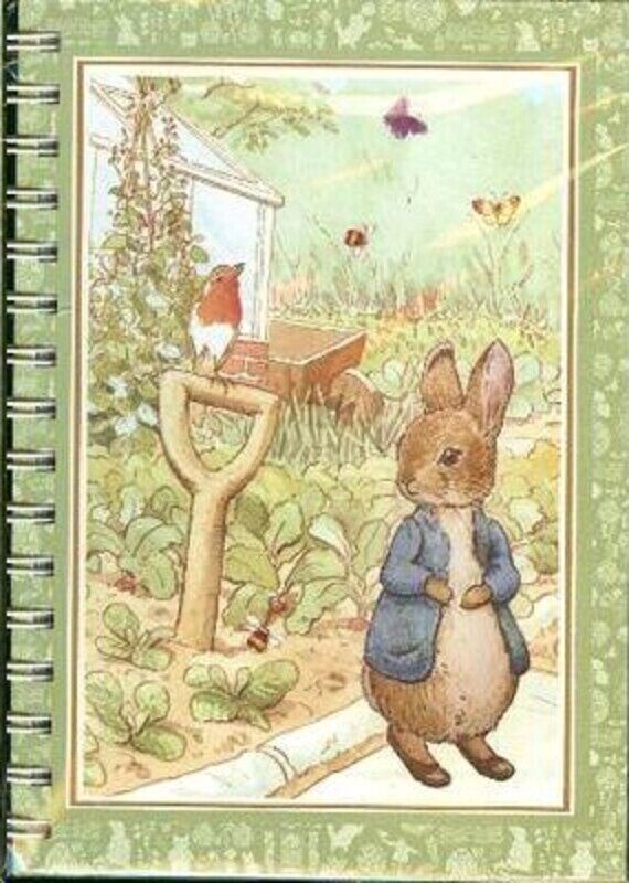 

A5 WIRO NOTEBOOK LINED - BEATRIX POTTER GARDEN 1, Paperback Book, By: Dials