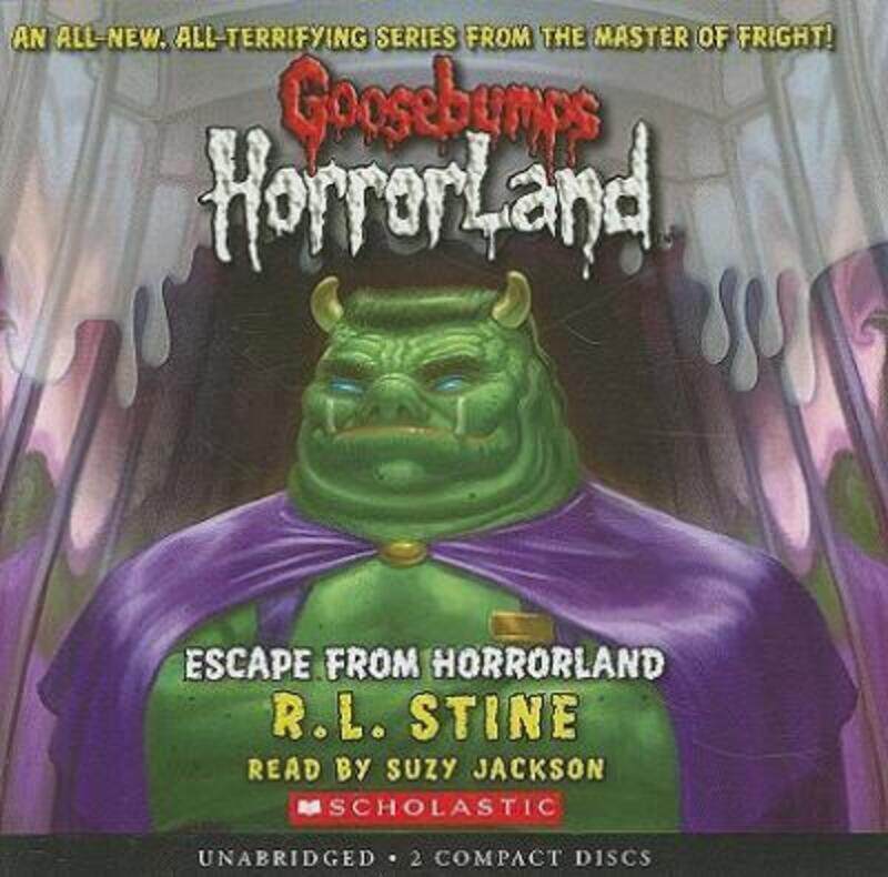 

Goosebumps HorrorLand #11: Escape from HorrorLand - Audio Library Edition.paperback,By :R.L. Stine