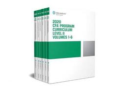 CFA Program Curriculum 2020 Level II Volumes 1-6 Box Set,Paperback,ByCFA Institute