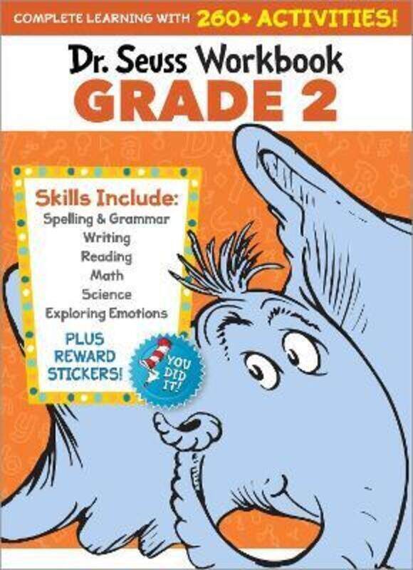 

Dr. Seuss Workbook: Grade 2: 260+ Fun Activities with Stickers and More! (Spelling, Phonics, Reading.paperback,By :Dr. Seuss