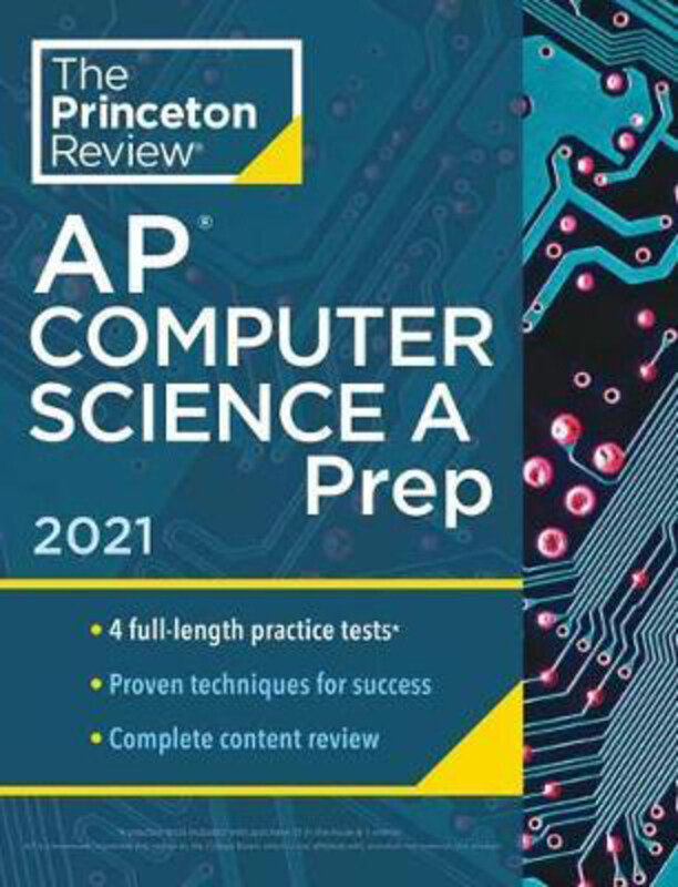 

Princeton Review AP Computer Science A Prep, 2021, Paperback Book, By: Princeton Review