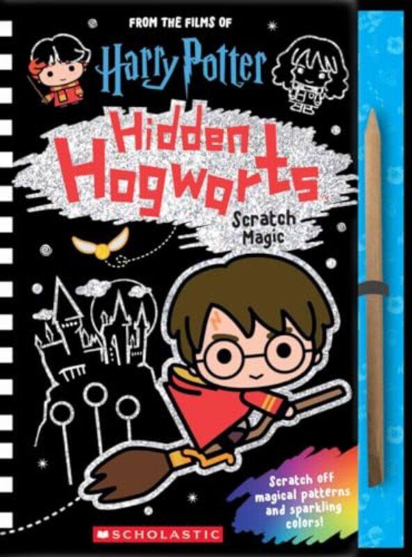 

Harry Potter Hidden Hogwarts By Scratch Magic - Hardcover